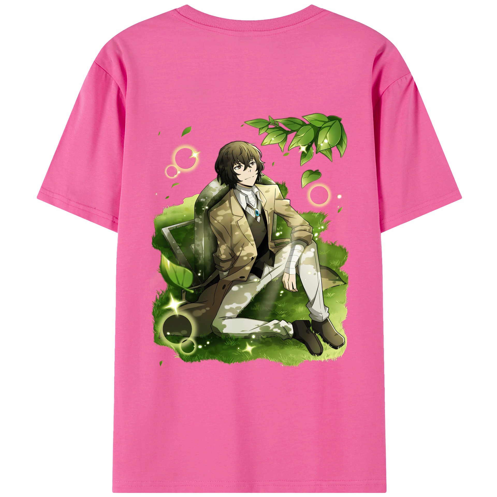（画像用） 文豪ストレイドッグス Bungo Stray Dogs レディース半袖Tシャツ(バックプリント)